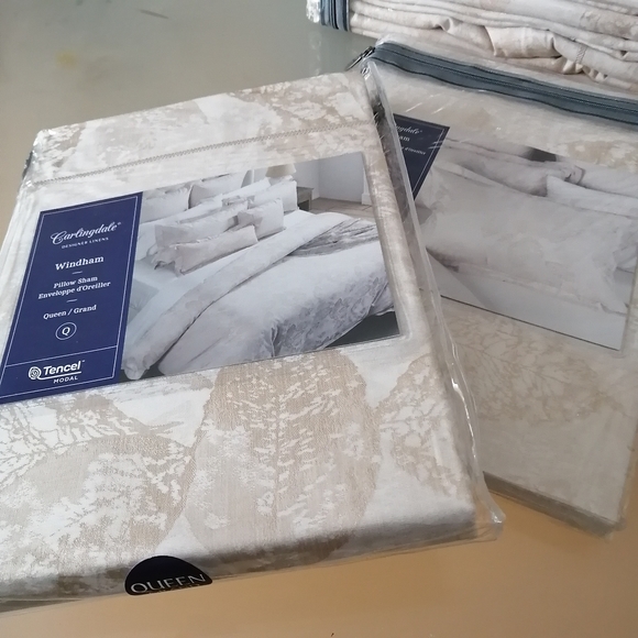 QE Home Duvet Cover Set tencel Queen size天丝被套枕套 - Picture 4 of 6